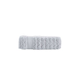 Herringbone Hand Towel // Silver // Set of 4