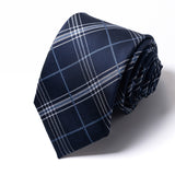 Men's Necktie // Midnight Plaid