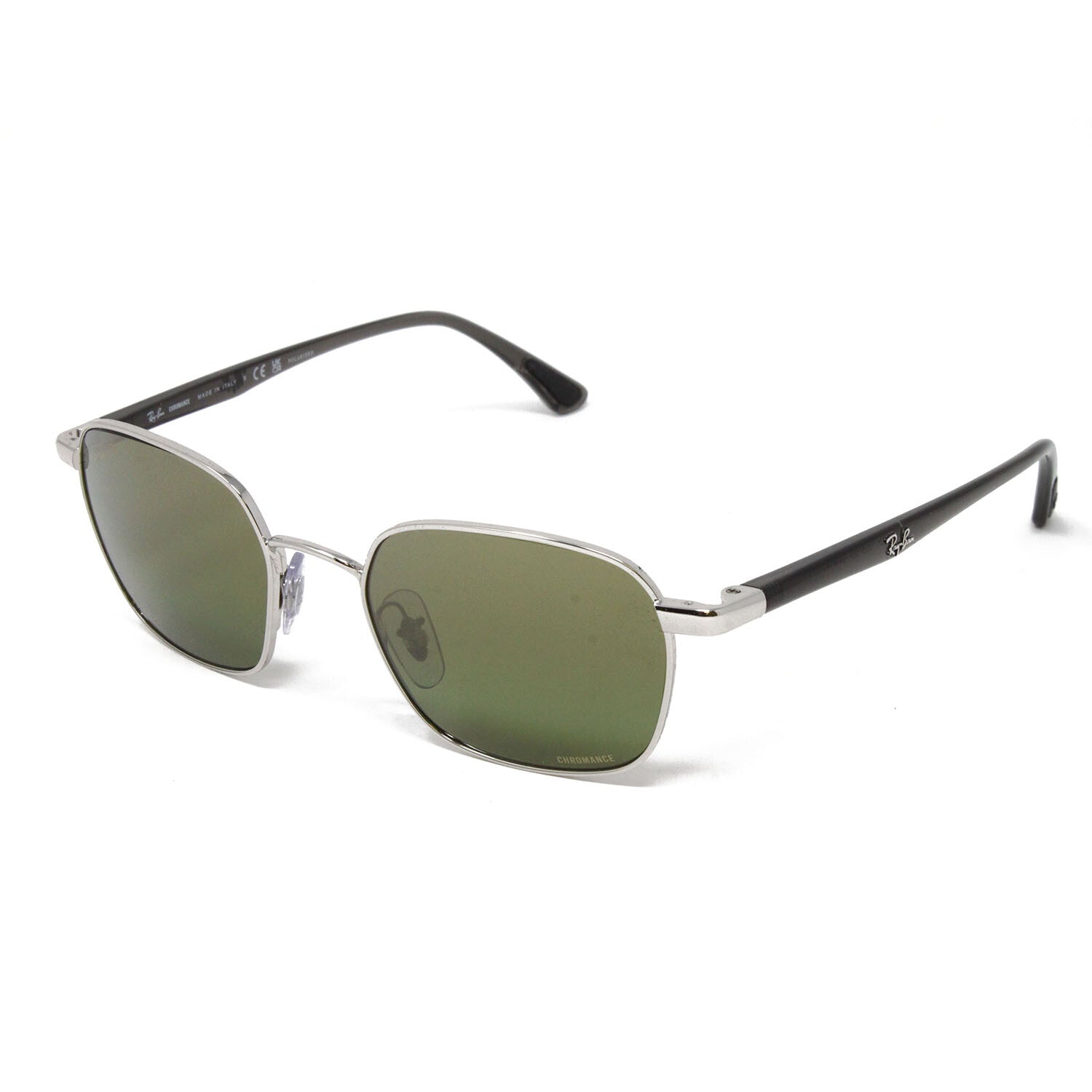 Ray Ban Unisex RB3664CH-0036O Chromance Polarized Sunglasses // Silver