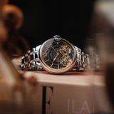 Thomas Earnshaw Barallier Dual Open Heart Automatic // ES-8266-55