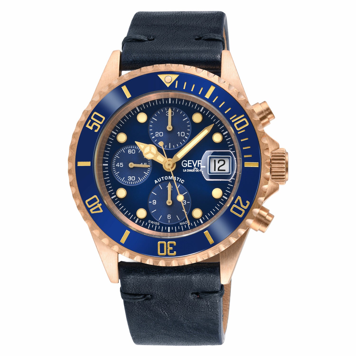 Gevril Wallstreet Chronograph Automatic // 4160