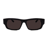 Balenciaga // Men's // BB0261SA 001 Square Sunglasses // Black + Grey Lenses