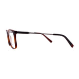 Salvatore Ferragamo // Men's // SF2876 068 Square Optical Glasses // Tortoise Gunmetal + Clear Demo Lenses