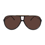 Carrera // Men's // 1050/S 2M2 Aviator Sunglasses // Black Brown + Brown Gradient