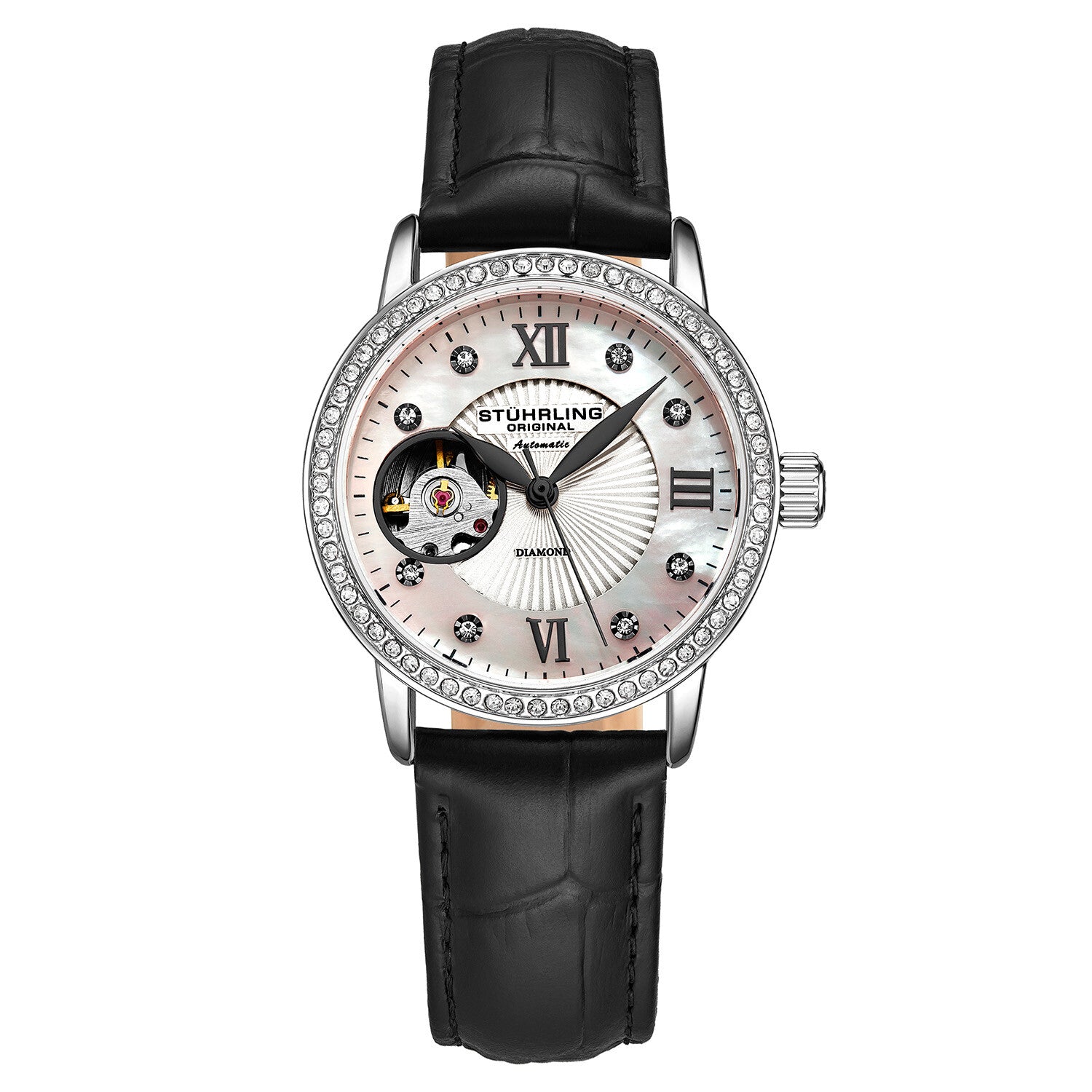 Stuhrling Original Ladies Legacy Skeleton Automatic // 3952.1