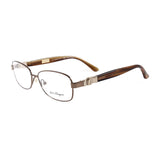 Ferragamo // Unisex SF2106-705-53 Optical Frames // Shiny Bronze