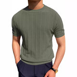 Rib-Knit Crewneck Shirt