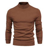 Solid Turtleneck Sweater