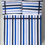 Awning Stripe Sheet Set // Blue
