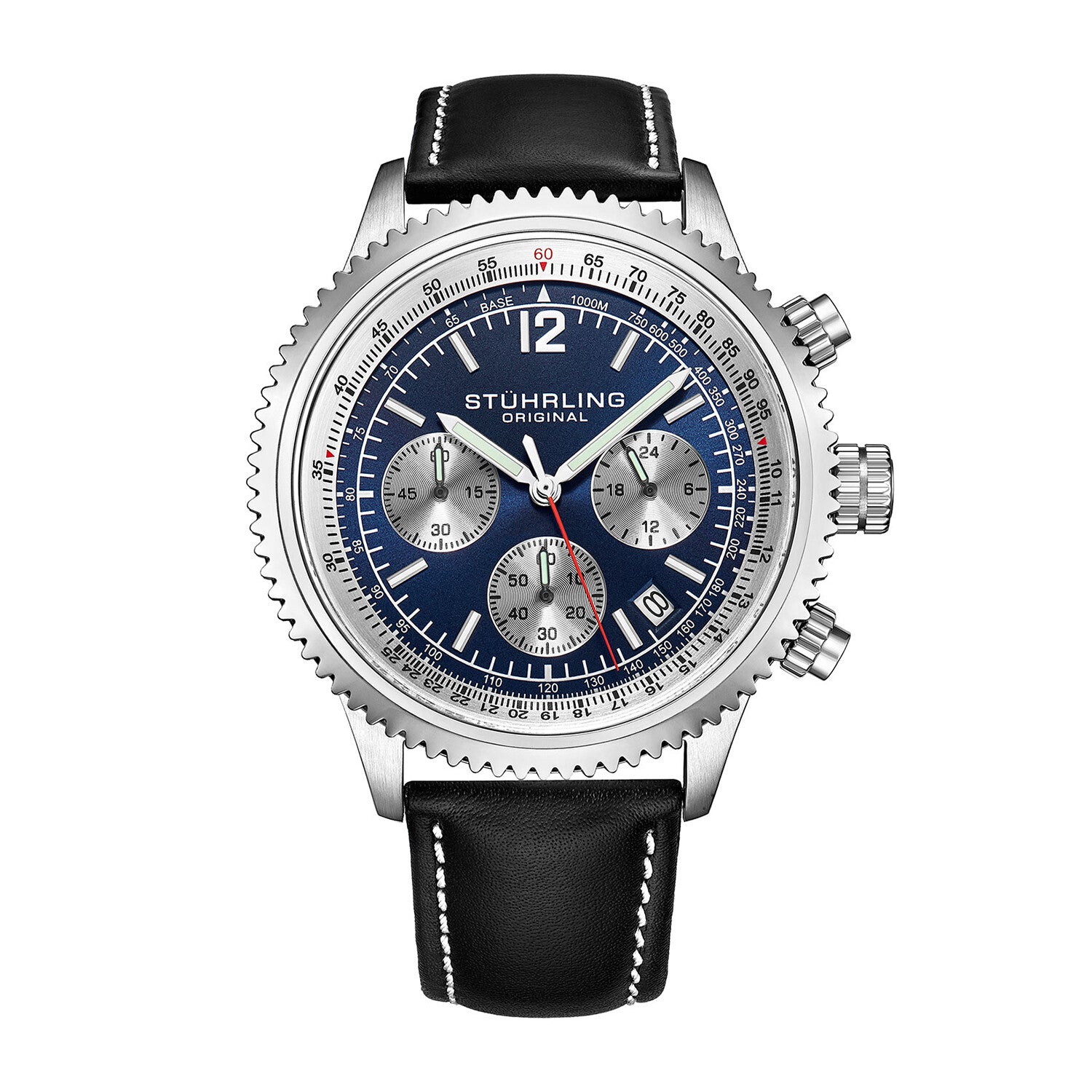 Stuhrling Original Monaco Chronograph Quartz // 4015.2