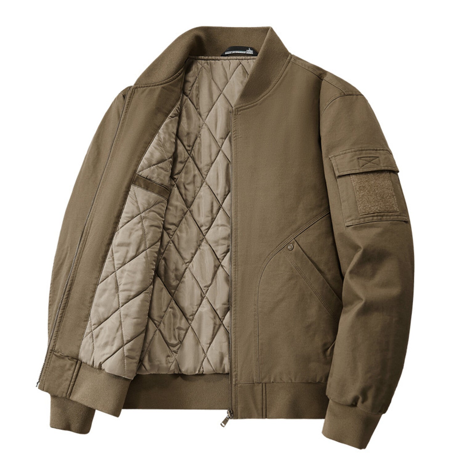 Lined Bomber Jacket