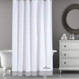 Brooks Brothers Rope Stripe Border // Shower Curtain