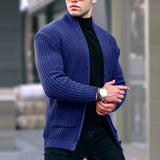 V-Neck Knit Cardigan