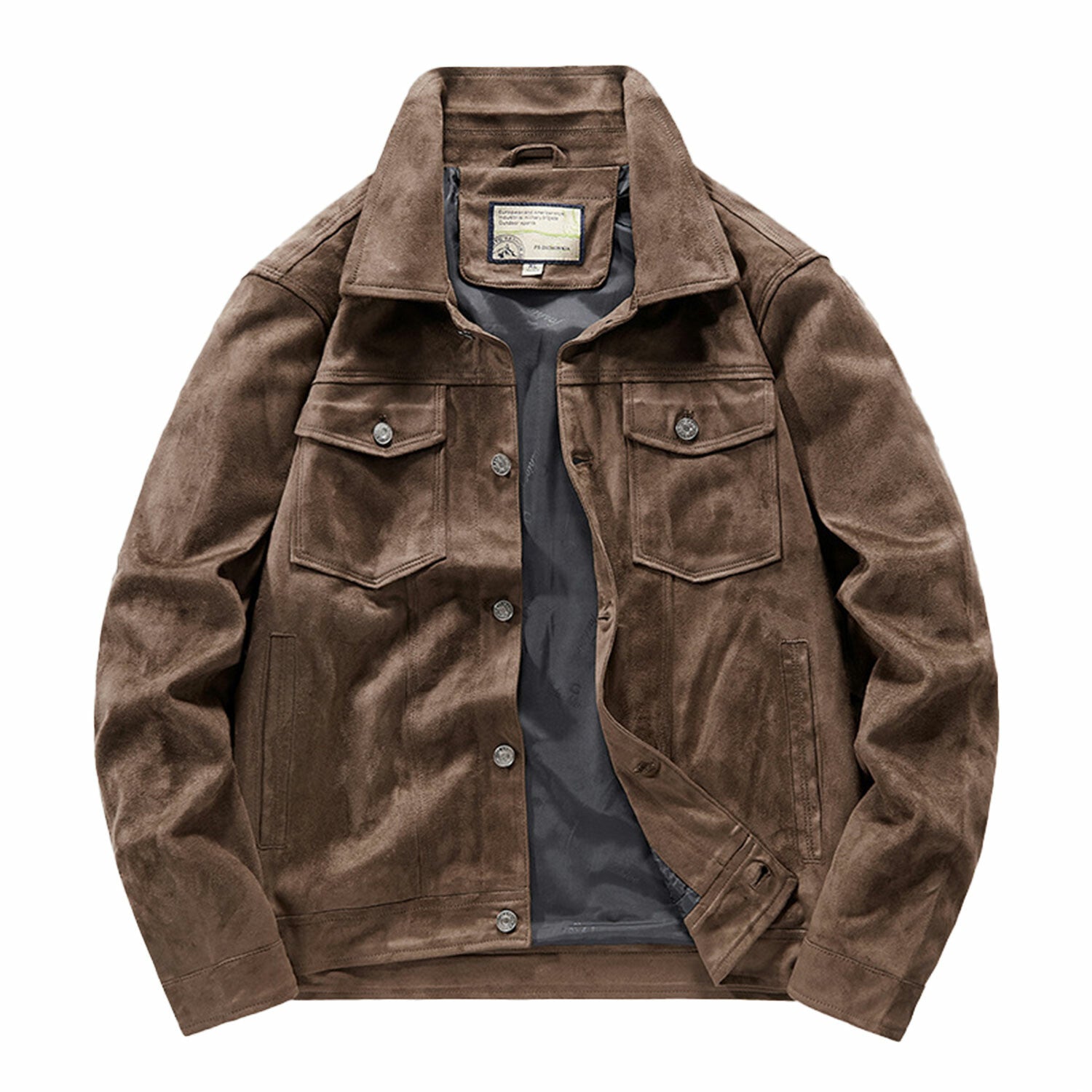 Faux Suede Jacket