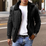 Fleece Lining Zip-Up Jacket