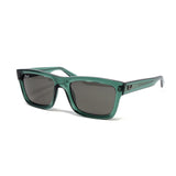 Ray Ban Unisex RB4396F/66813 Warren Sunglasses // Transparent Green