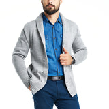 Shawl Collar Wool Cardigan