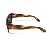 Ray Ban Men's RB0947SF-95448 Carlos Square Polarized Sunglasses // Striped Havana