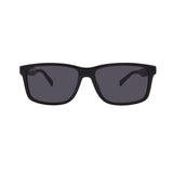 Men's // Ferragamo SF938S 962 Square Sunglasses // Black Blue + Gray