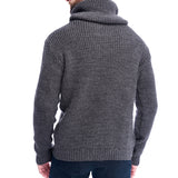 Hooded Knit Wool Sweater