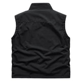 Mock Neck Utility Vest