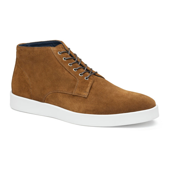Bolivar Plain Toe Italian Suede Boots