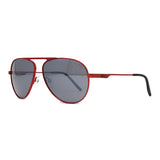 Revo Men's // Metro Aviator Sunglasses // Firecracker Red + Graphite