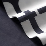 Geo Printed Sheet Set // Navy
