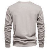 Crewneck Solid Sweatshirt