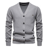Knit Standar Collar Cardigan