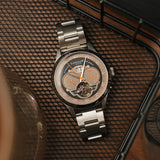 Thomas Earnshaw Baron Grand Date Calendar Open Heart Automatic // ES-8187-55