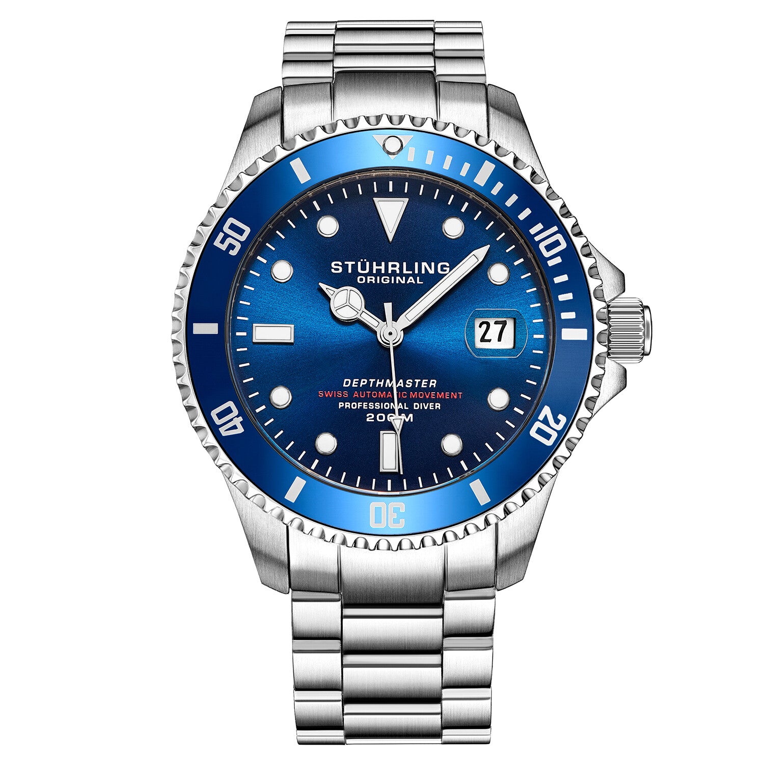 Stuhrling Original Depthmaster 883 Diver Automatic // 883.02