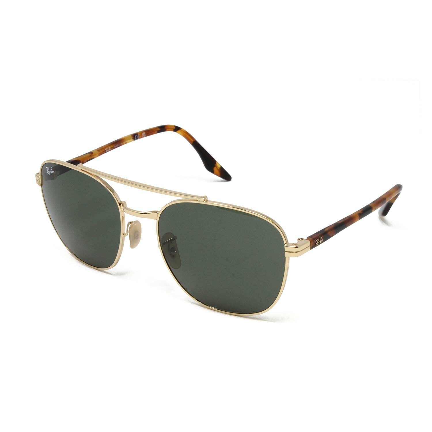 Ray Ban Men's RB3688-00131 Aviator Sunglasses // Gold
