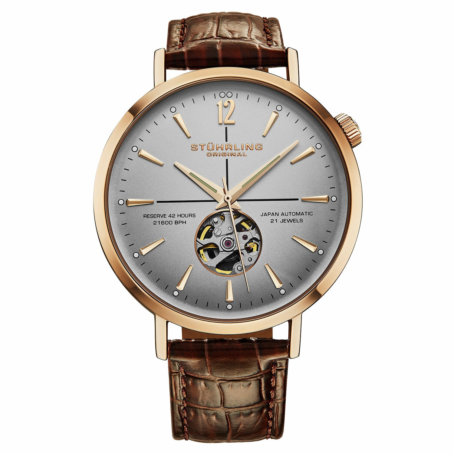 Stuhrling Original Quasar Skeleton Automatic // 1021.07