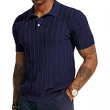 Rib Knit Short-Sleeve Shirt