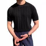 Rib-Knit Crewneck Shirt