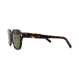 Men's // Ferragamo SF1089S 219 Square Sunglasses // Dark Havana + Green