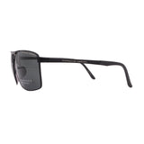 Porsche // Men's // P8918 A416 Square Sunglasses // Black  + Grey Lenses