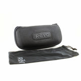 Revo Unisex Lunar Round Sunglasses // Gunmetal + Graphite