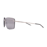 Porsche // Men's // P8923 D779 Pilot Sunglasses // Silver + Silver Mirror Lenses