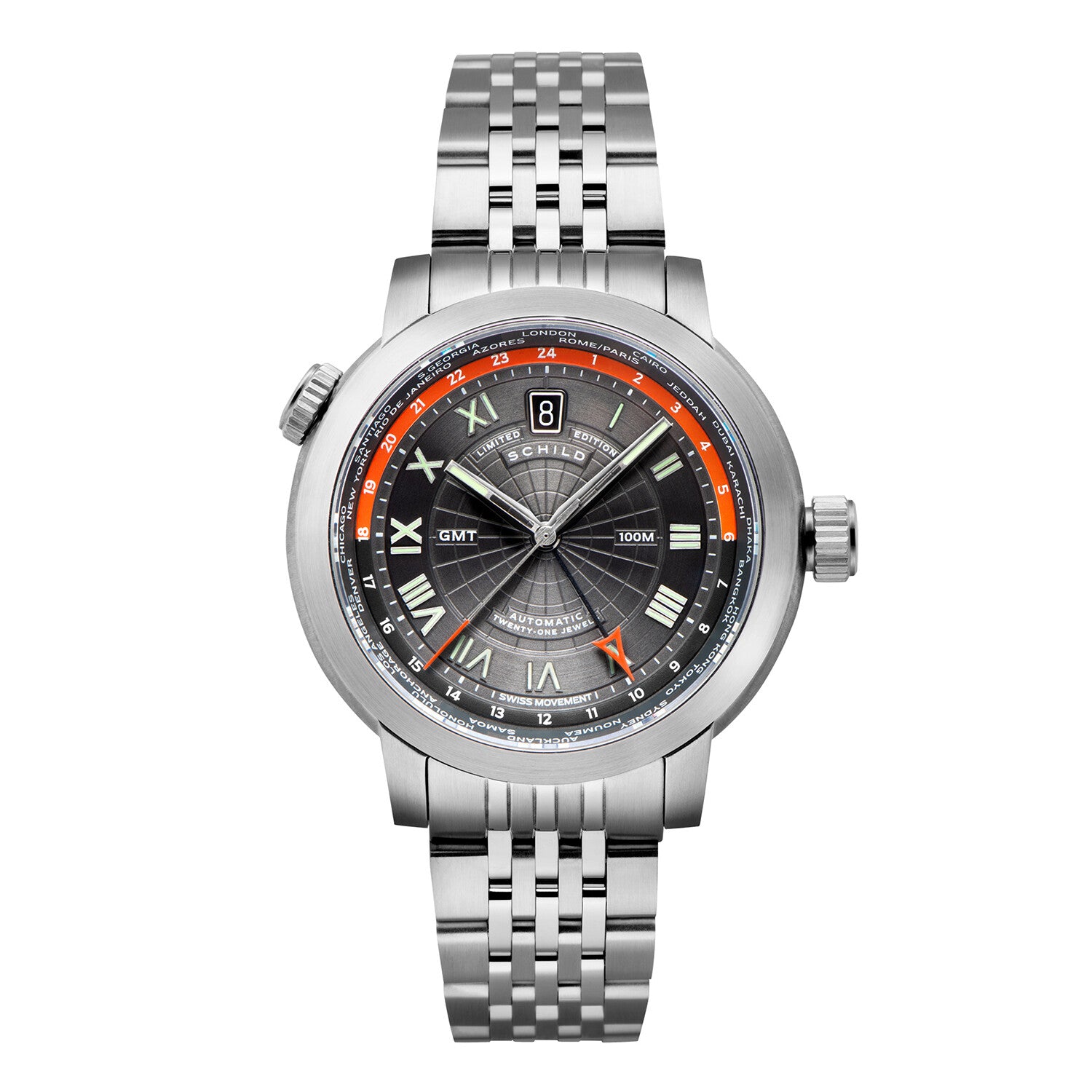 Schild Heinrich Swiss GMT Limited Edition Automatic // SC-1004-22