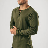Slim Fit Long-Sleeve Henley