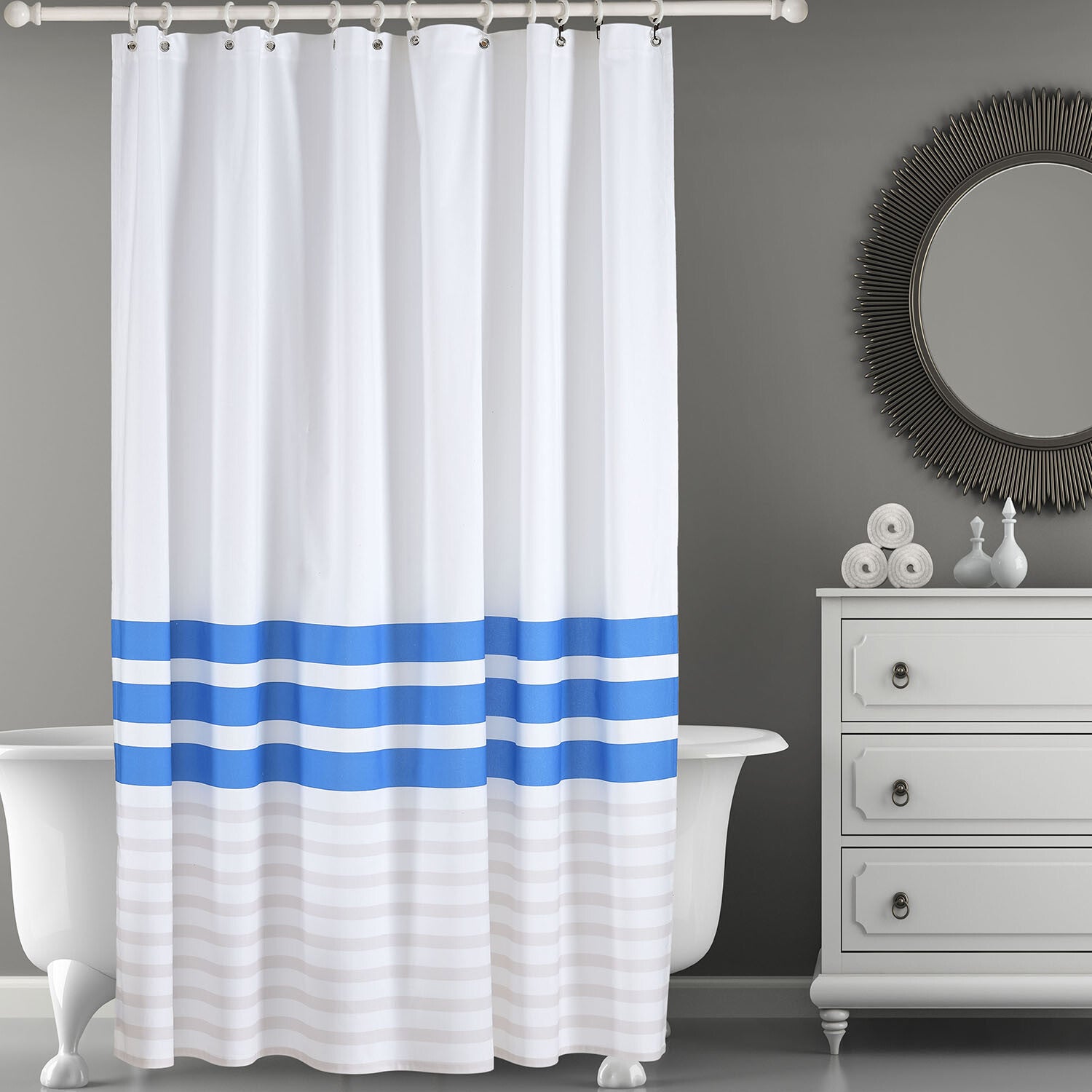 Brooks Brothers Turkish Pesthemal // Shower Curtain