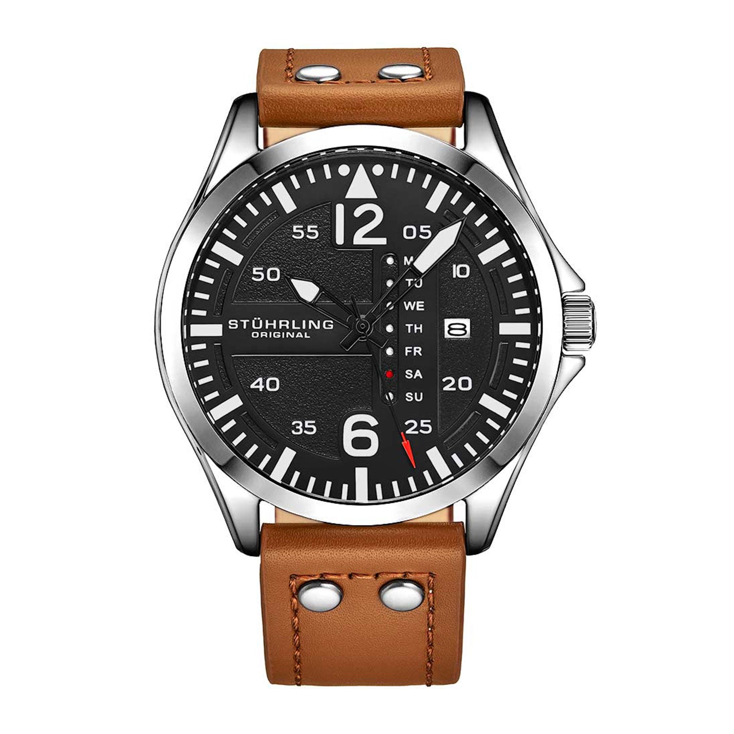 Stuhrling Original Aeronaut Japanese Quartz // 3916.2