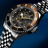 Duxot Atlantica Skeleton Diver Automatic // DX-2067-88