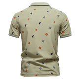 Print Short-Sleeve Polo