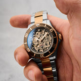 Duxot Atlantica Skeleton Diver Automatic // DX-2067-66