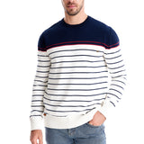 Crewneck Striped Sweater