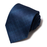Formal Men's Necktie // Sapphire Grid Fade
