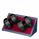 Oxford Augustine // 4-Slot Watch Winder // Blue